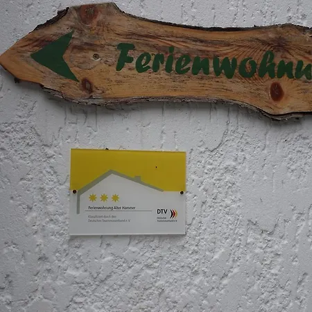 Ferienwohnung Bauer Alter Hammer Schmiedefeld am Rennsteig Exterior foto